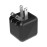 Xyst 2.4A Dual USB Wall Charger (Black)