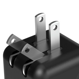 Xyst 2.4A Dual USB Wall Charger (Black)