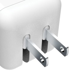 Xyst 2.4A Dual USB Wall Charger (White)