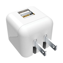 Xyst 2.4A Dual USB Wall Charger (White)