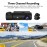 Z-EDGE T3P 4K Triple-Channel Touchscreen Dash Cam - 4K Front, 1080p Interior & Rear, Wi-Fi, GPS, Night Vision