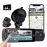 Z-EDGE T3P 4K Triple-Channel Touchscreen Dash Cam - 4K Front, 1080p Interior & Rear, Wi-Fi, GPS, Night Vision