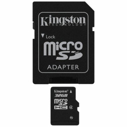 Kingston - 32GB microSDHC Memory Card - Black