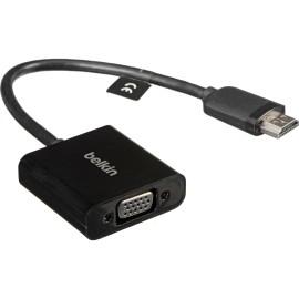 HDMI® MALE TO VGA FEMALE CONVERTER WITH AUDIO