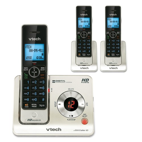 Cordless Answering System With Caller Id/Call Waiting (3-Handset System)