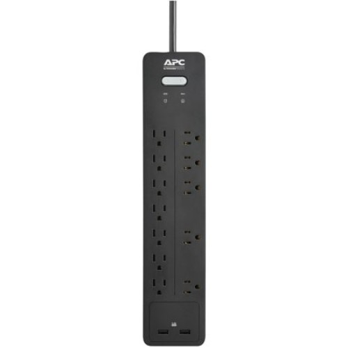 PH12U2 12-OUTLET SURGEARREST® HOME/OFFICE SERIES SURGE PROTECTOR WITH 2 USB PORTS, 6FT CORD