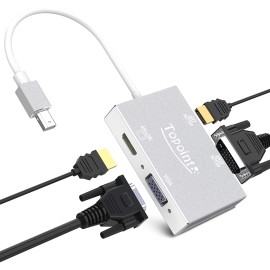 Mini DisplayPort to VGA HDMI