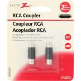 RCA Stereo Coupler 2pk
