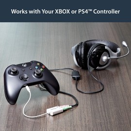 StarTech.com 4 Position Microphone and Headphone Splitter