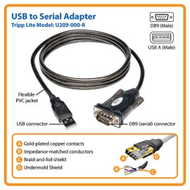 Tripp Lite USB to Serial Adapter
