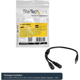 StarTech Headset Adapter, Microphone