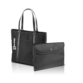 KlipX Verona Handbag in Black up to 15.4" (KNB-460BK)