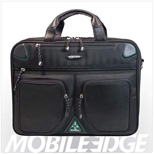 Mobile Edge Laptop Briefcase, Black Sorona (MESFBC2.0)