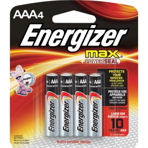 Energizer - MAX Batteries AAA (4-Pack)