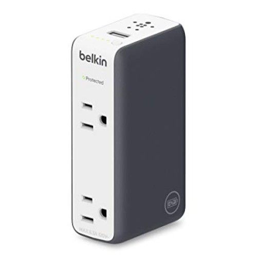 Belkin Travel RockStar Power bank + AC power adapter 3000 mAh 3 output connectors (USB, 2-pole)