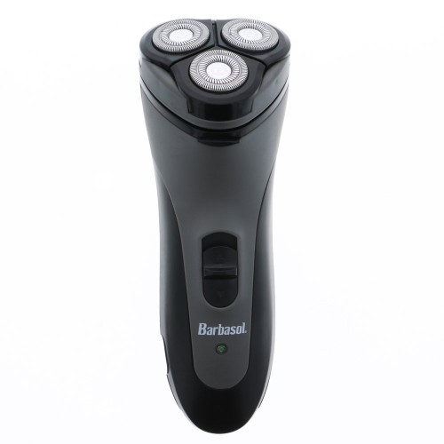 Barbasol Men's Rechargeable Electric Wet and Dry Rotary Shaver