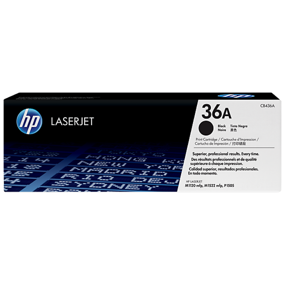 HP 36A Black Toner Cartridge