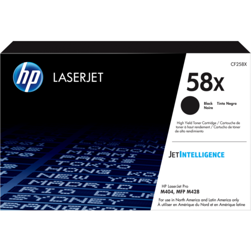 HP 58X Black Original Toner