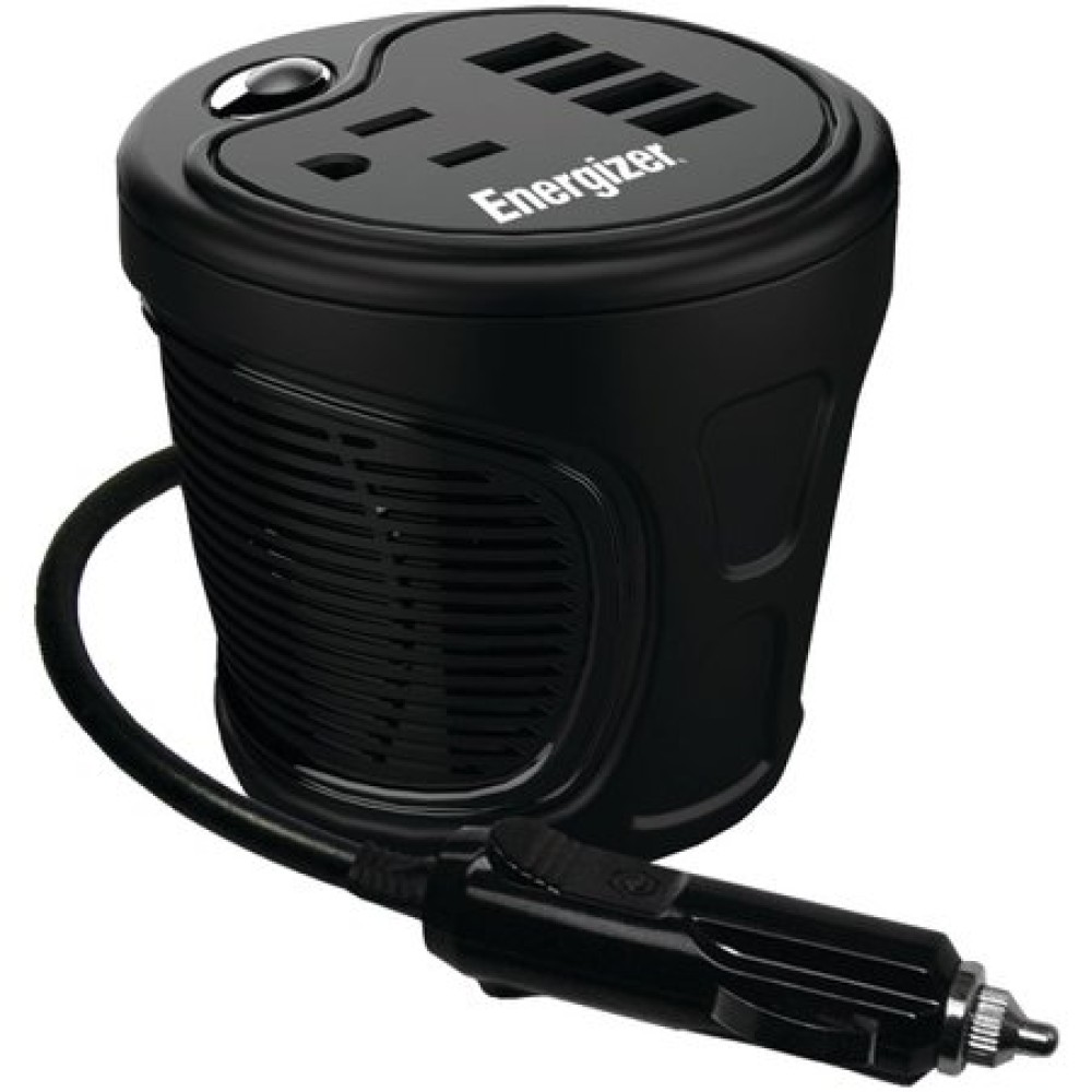 12-Volt Cup-Holder Power Inverter (180 Watts)