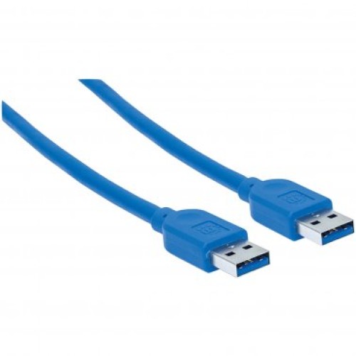 Manahattan A-Male To A-Male Superspeed Usb Cable, 6Ft