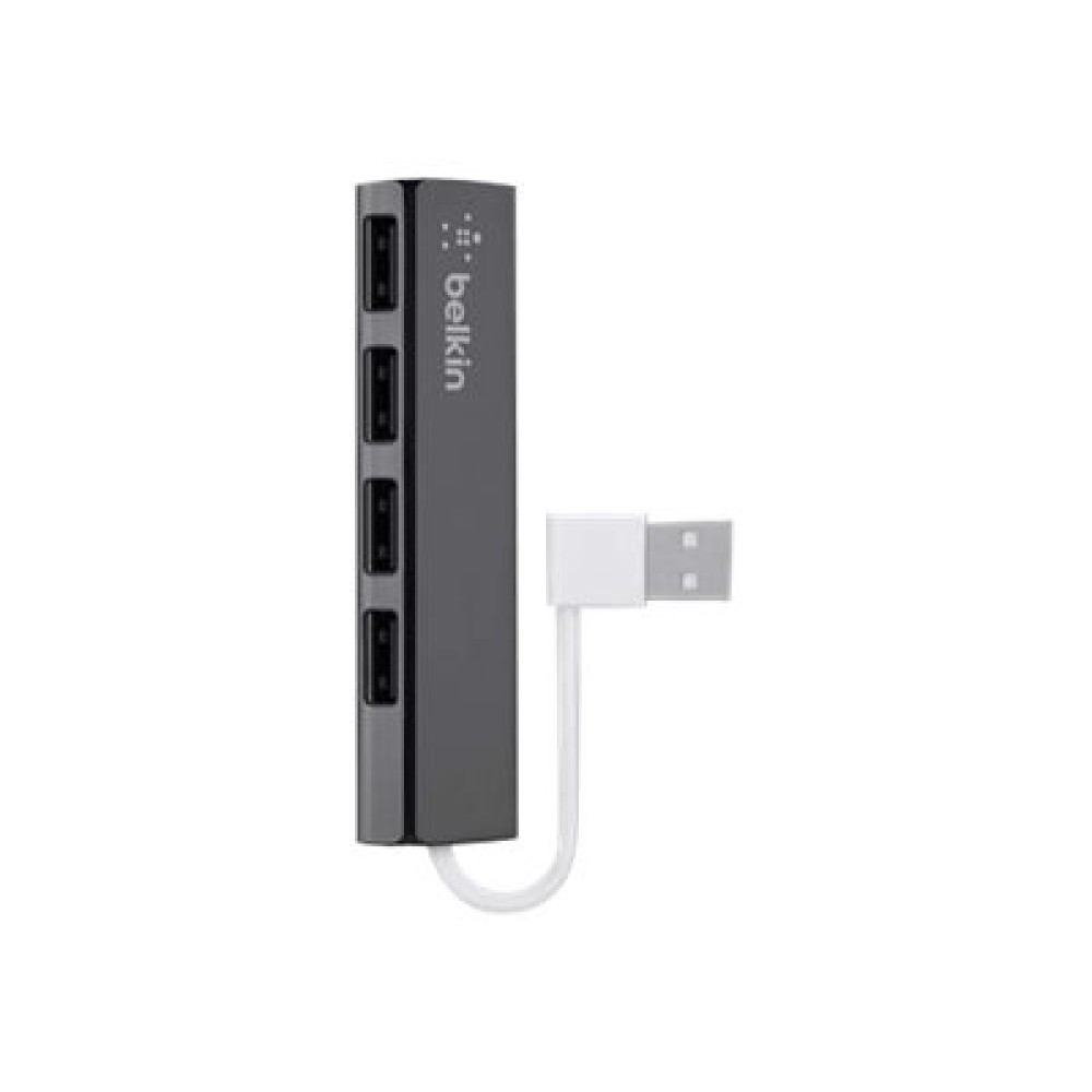 Belkin Ultra-Slim Travel Hub 4 x USB 2.0 desktop