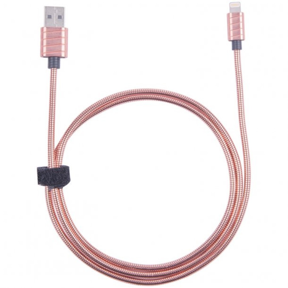 CHARGE AND SYNC TWISTER STEEL CABLE, 6.5 FEET