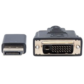 DisplayPort 1.2A Male to DVI