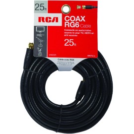 RCA VH625R RG6 Coaxial Cable