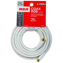 RCA VH625WHR RG6 Coaxial Cable