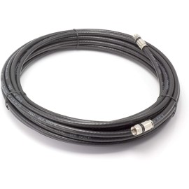 RG6 Coaxial Cable Black 50ft