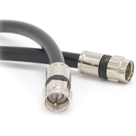 RG6 Coaxial Cable Black 50ft