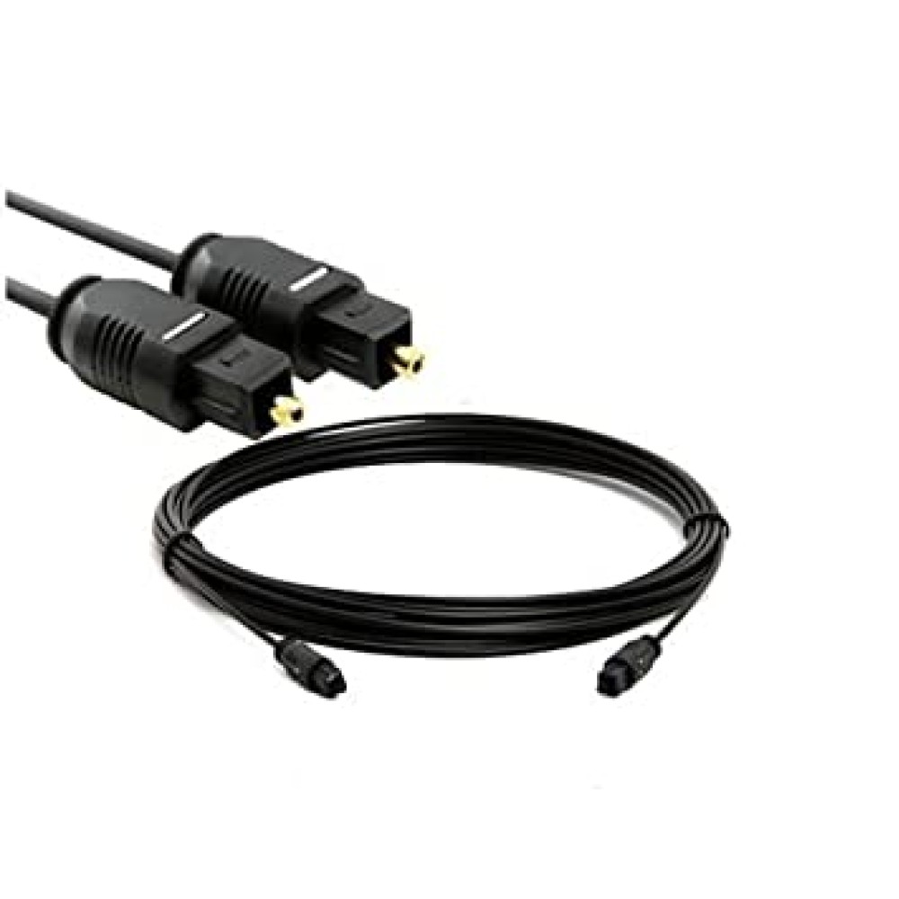 Toslink Digital Optical Cable, 6Ft