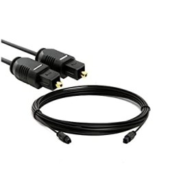 Toslink Digital Optical Cable, 6Ft