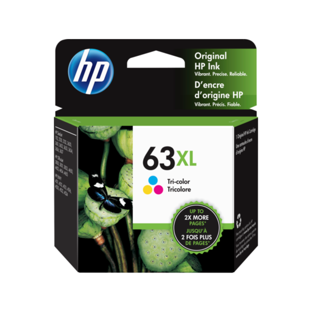 HP 63XL Tri-color Ink Cartridge