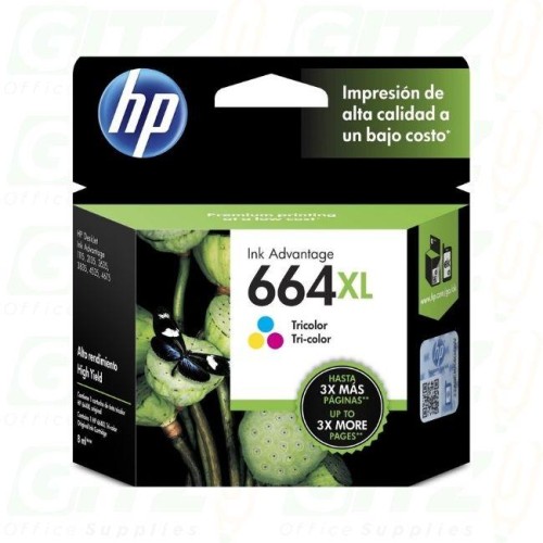 HP 664XL Color Ink Cartridge
