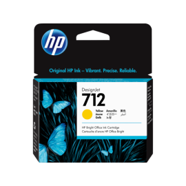 HP 712 DesignJet Ink Yellow