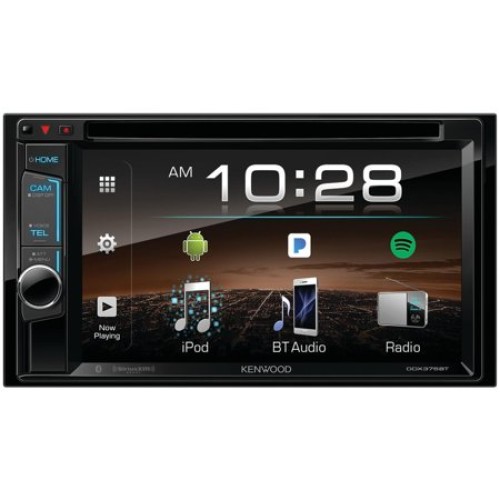 6.2" DOUBLE-DIN IN-DASH DVD RECEIVER WITH BLUETOOTH® & SIRIUSXM® READY