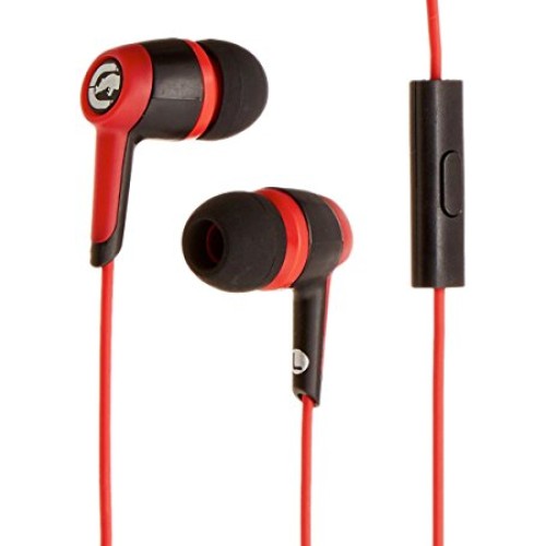 ECKO Hype Earbuds with Microphone (Red)