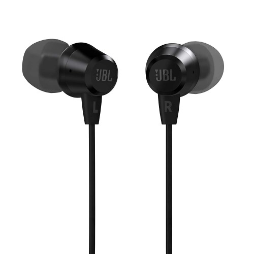 JBL C50HI Earphones Wired (Black)