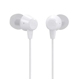 JBL C50HI Earphones Wired (White)