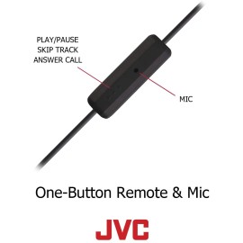 JVC In Ear Sport Headphones (Red)