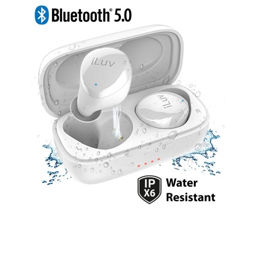 iLuv Bubble Gum True Wireless Cordless (White)