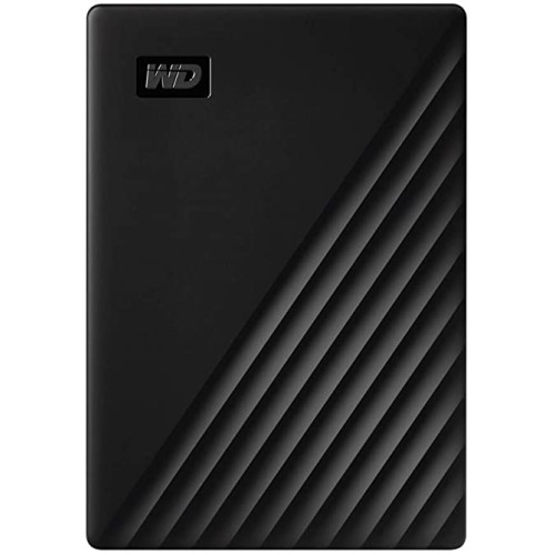 WD - My Passport 5TB External USB 3.0 Portable Hard Drive with Hardware Encryption (Latest Model) - Black