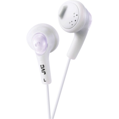 JVC Gumy® Earbuds (White)