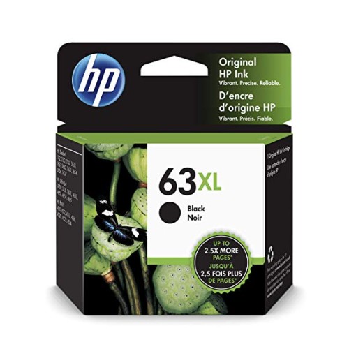 HP #63XL Black Ink Cartridge