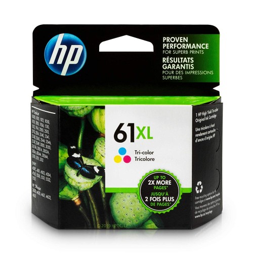 HP 61XL - Color (cyan, magenta, yellow) - Original - Ink Cartridge