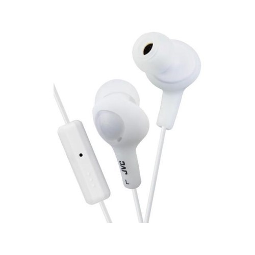 Gumy Plus Earbuds With Remote & Microphone (White)