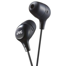 IN-EAR HEADPHONES WITH MICROPHONE (BLACK)