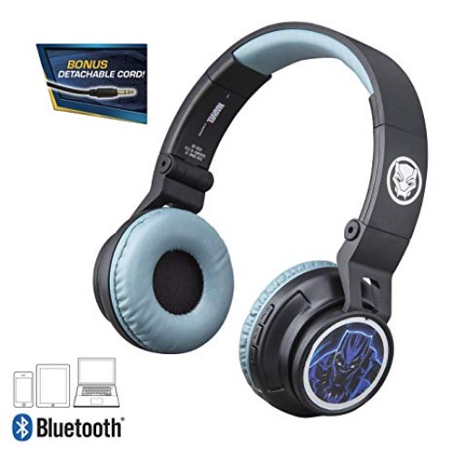 eKids Black Panther Kids Bluetooth Headphones for Kids - The Computer Store  (Gda) Ltd.