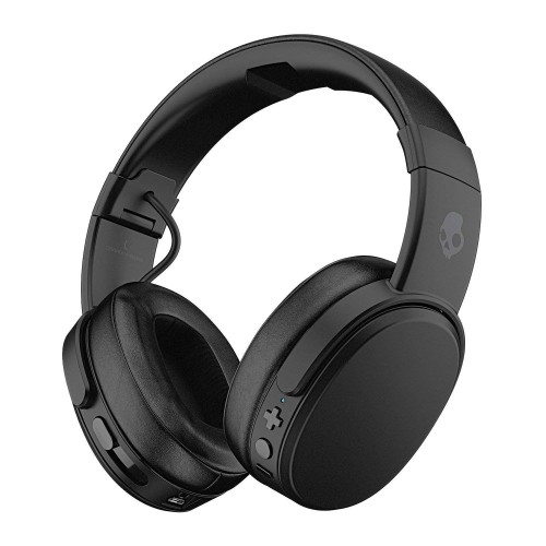 CRUSHER® BLUETOOTH® OVER-EAR HEADPHONES WITH MICROPHONE (BLACK)